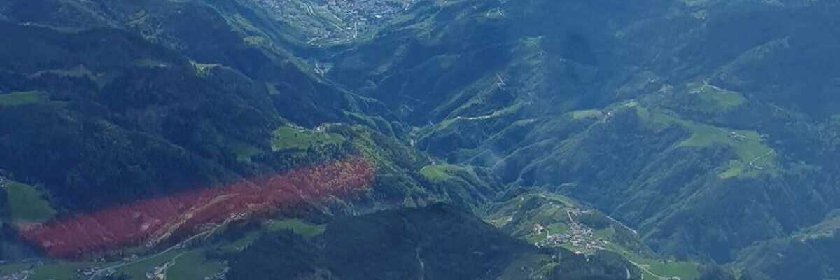 Flugwegposition um 12:16:58: Aufgenommen in der Nähe von 39050 Jenesien, Autonome Provinz Bozen - Südtirol, Italien in 2679 Meter